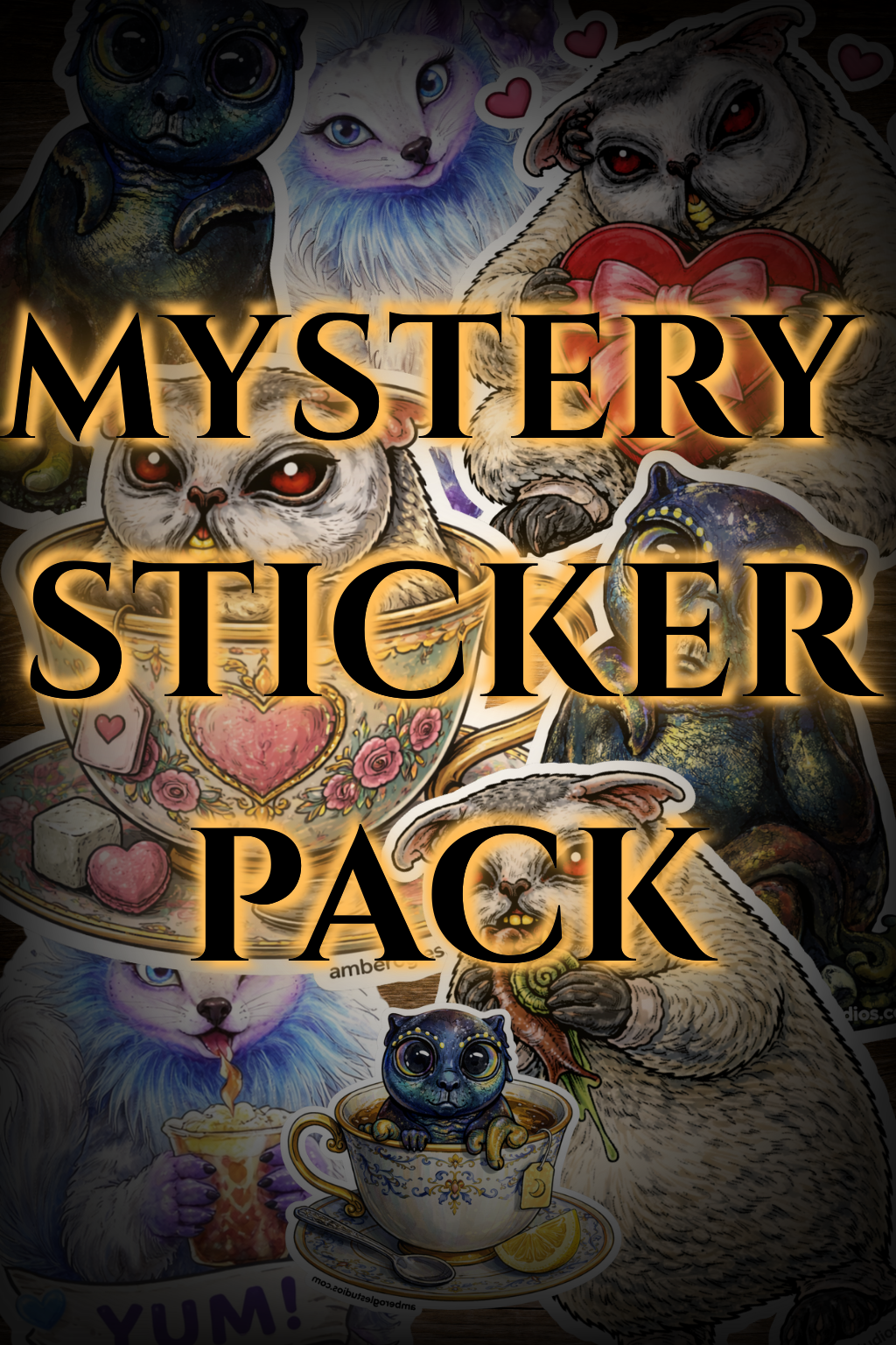 Mystery Sticker Pack — Free with Purchase over $50
